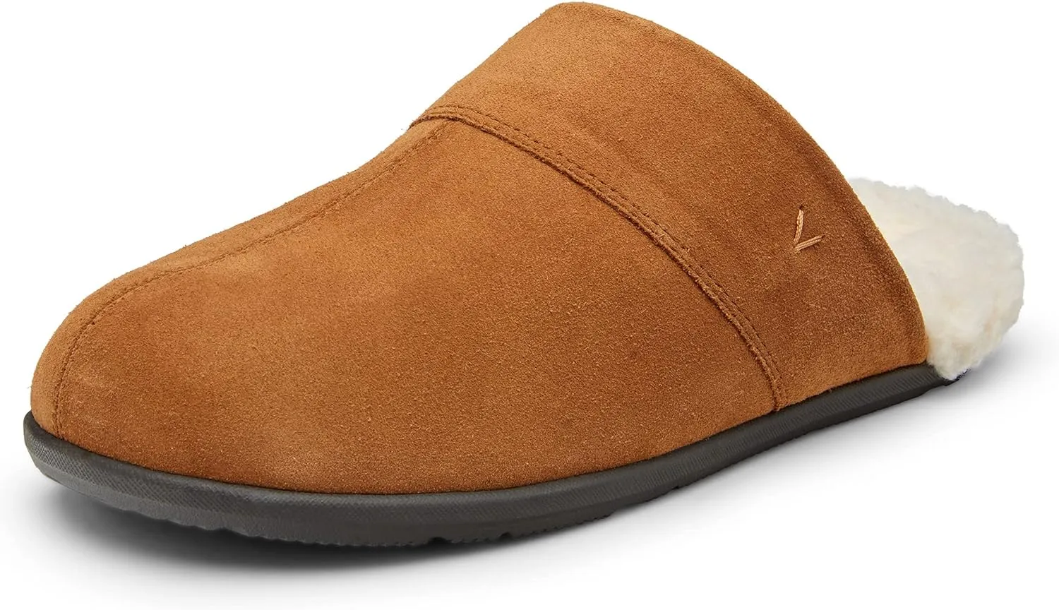 Vionic Men's Bridges Alfons Mule Sipper- Comfortable Spa House Slippers That Includes an Orthotic Insole and Cushioned Outsole for Arch Support, Soft House Shoes for Men