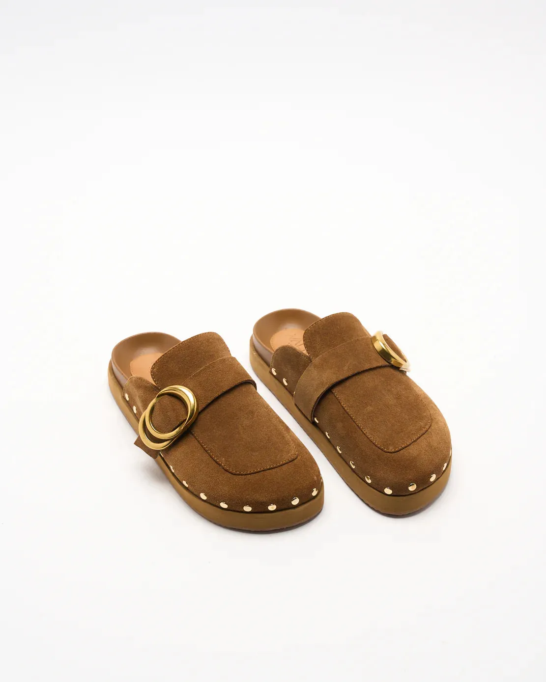 WALNUT MELBOURNE Pascal Leather Mule Tan