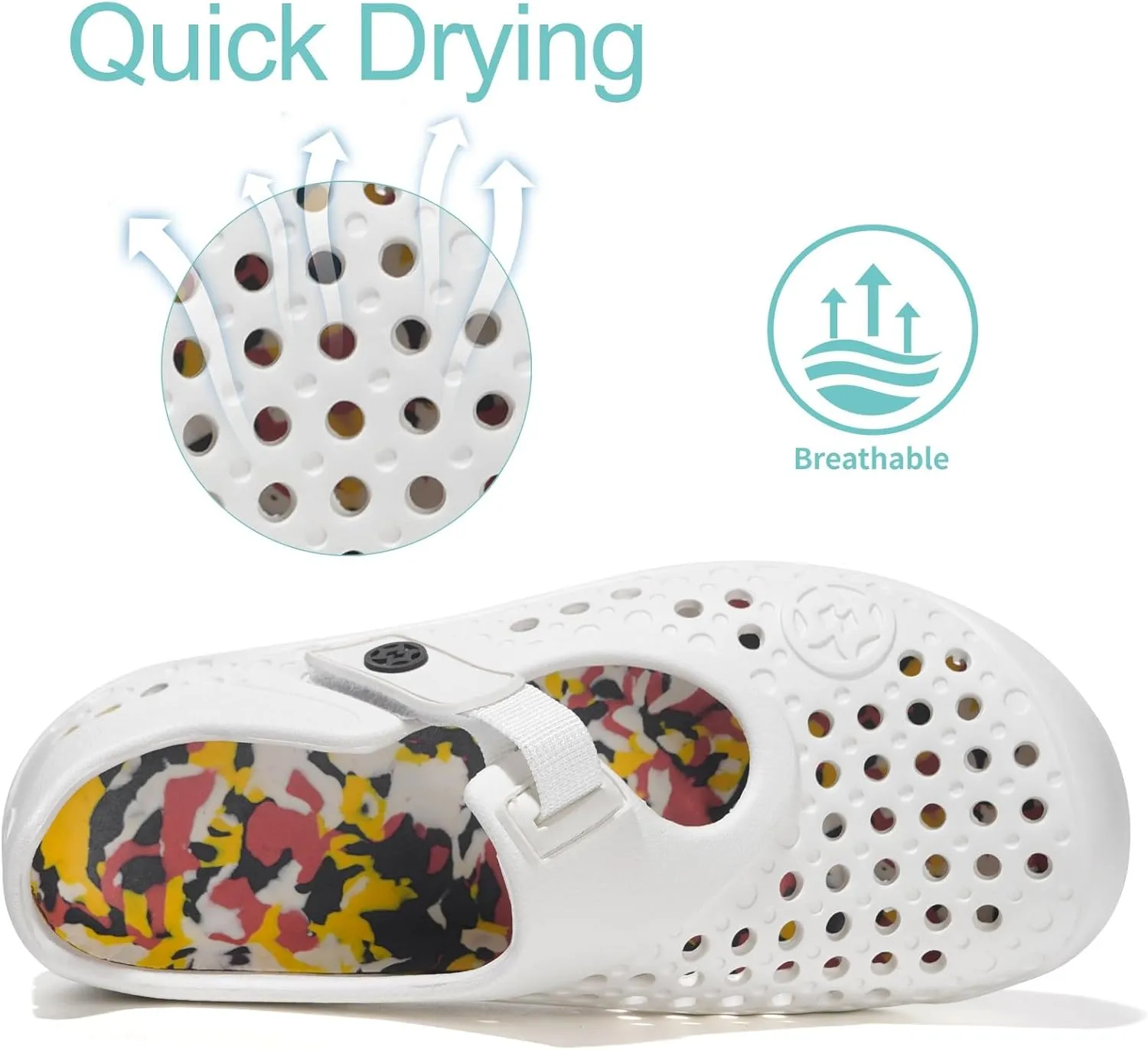 Water Shoes for Kids Swim Aqua Shoes Toddler Boys Girls Barefoot Sport Beach Pool Sandals Quick Dry Lightweight Breathable Slip on Sneakers (Toddler/Little Kid/Big Kid)
