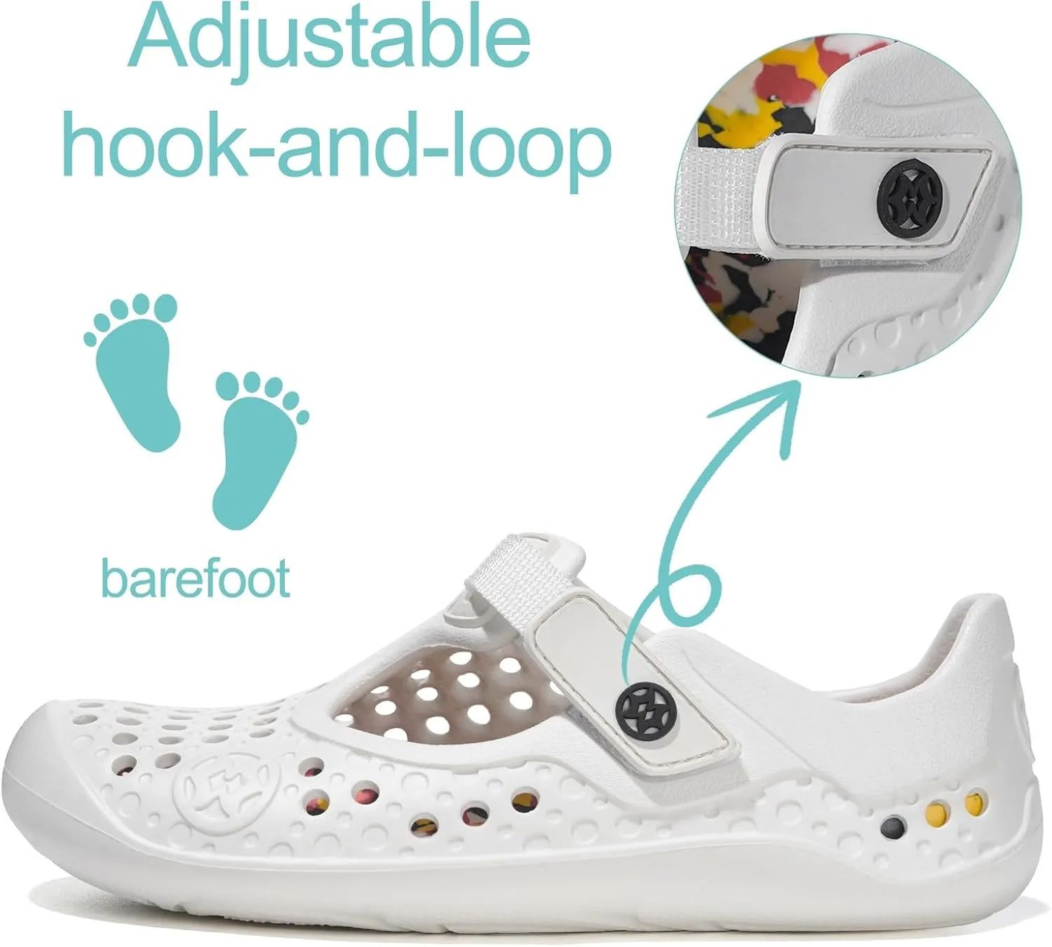 Water Shoes for Kids Swim Aqua Shoes Toddler Boys Girls Barefoot Sport Beach Pool Sandals Quick Dry Lightweight Breathable Slip on Sneakers (Toddler/Little Kid/Big Kid)