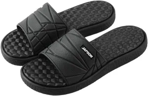 Waterproof Slide Sandal for Men,Thick Soft Sole Quick Dry Home Shower Shoes