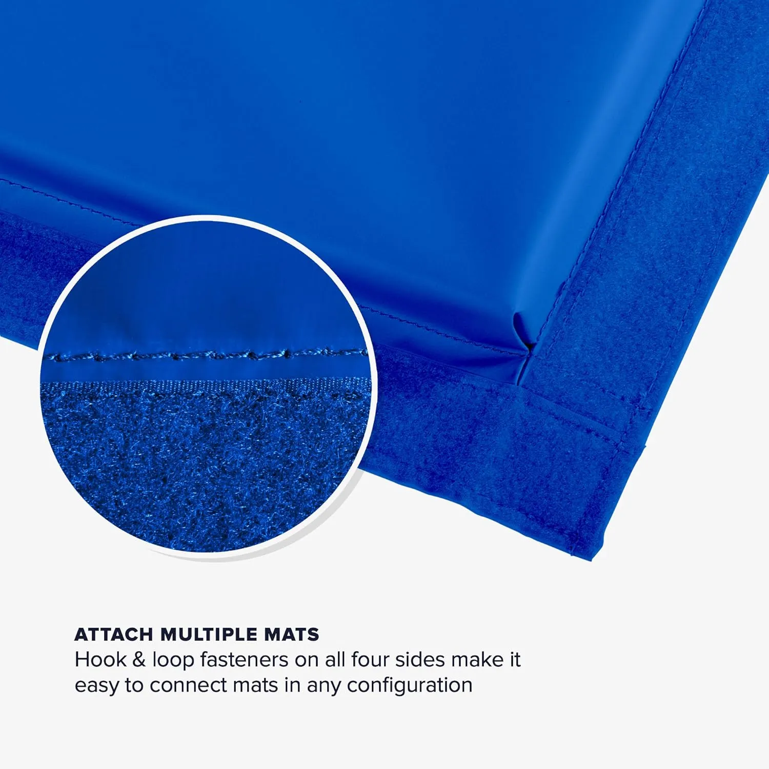 We Sell Mats Gymnastics Mat, Folding Tumbling Mat, Portable with Hook & Loop Fasteners