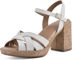 WHITE MOUNTAIN Women's Dubonnet Platform Sandal