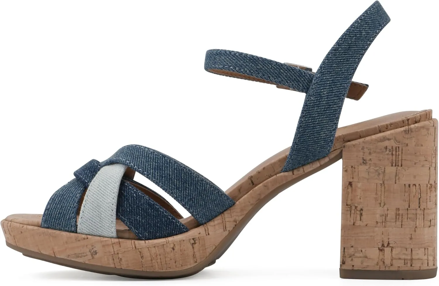 WHITE MOUNTAIN Women's Dubonnet Platform Sandal