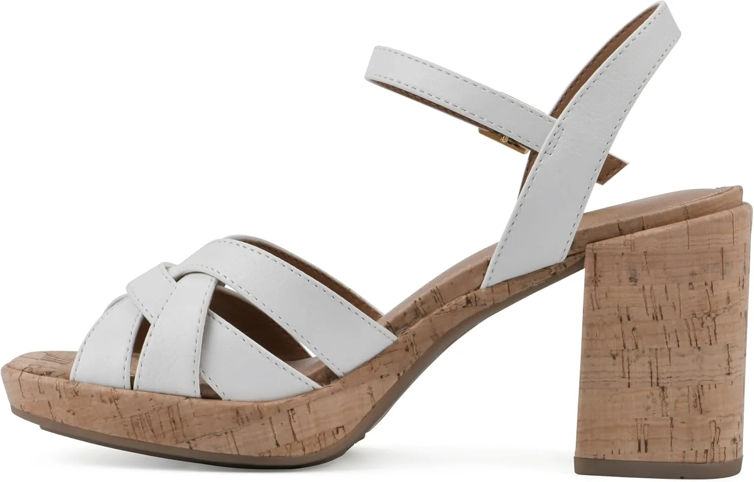 WHITE MOUNTAIN Women's Dubonnet Platform Sandal