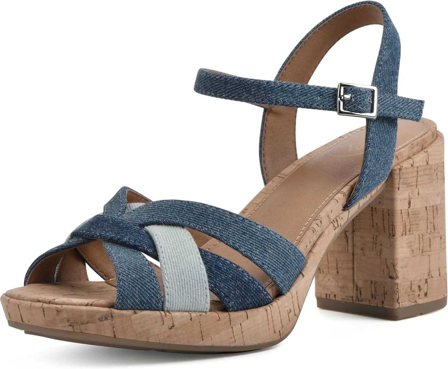 WHITE MOUNTAIN Women's Dubonnet Platform Sandal