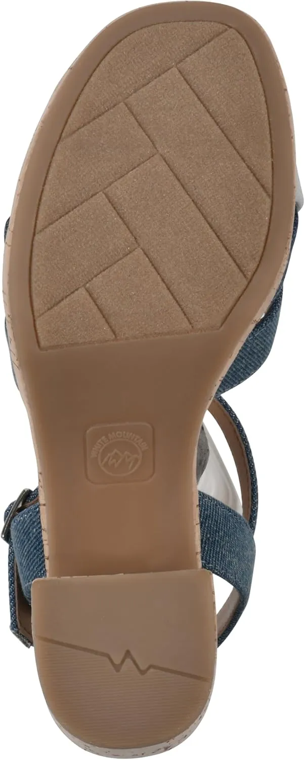WHITE MOUNTAIN Women's Dubonnet Platform Sandal