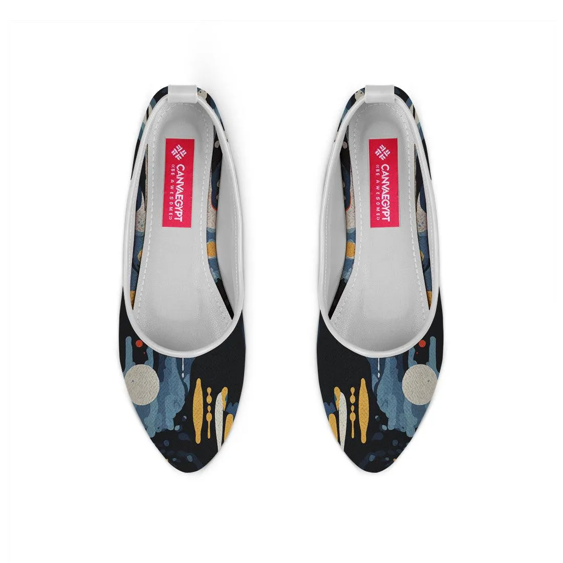 White Round Toe Shoe Artistry