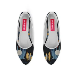 White Round Toe Shoe Artistry