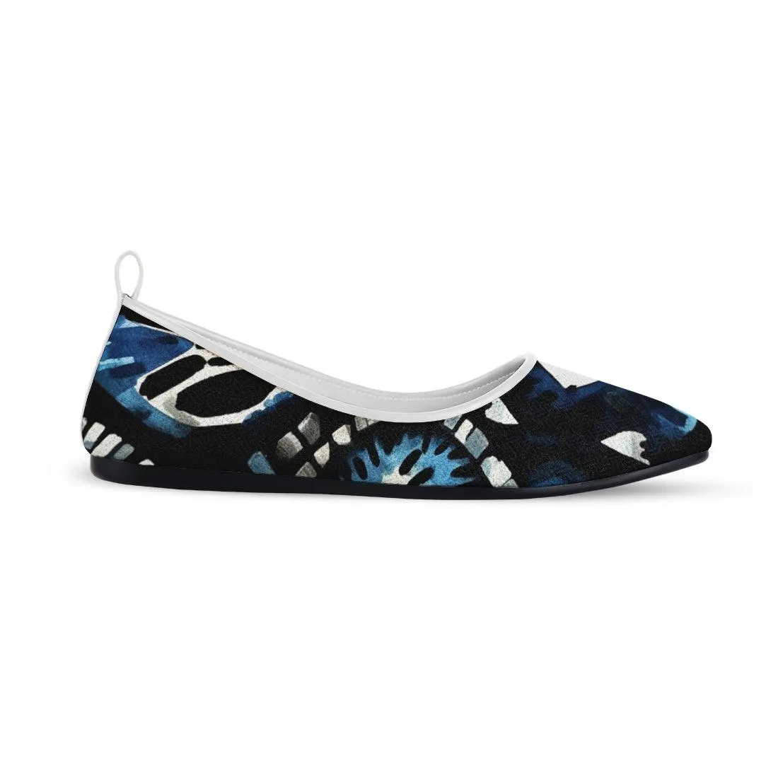 White Round Toe Shoe Plush