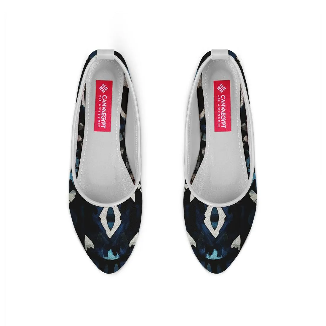 White Round Toe Shoe Plush