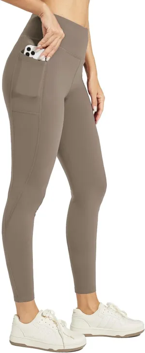 Willit Women's Fleece Lined Leggings High Waisted Winter Thermal Yoga Running Pants with Pockets