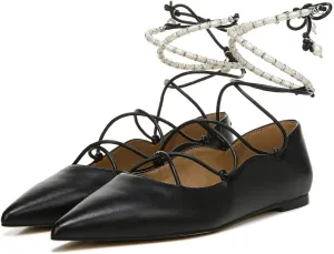 Winslet Lace Up Pointed Toe Flat
