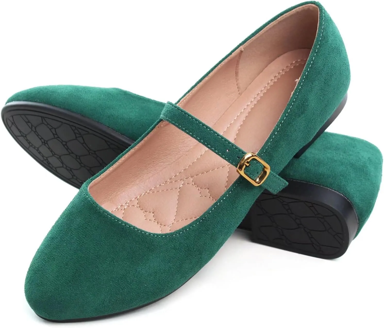 Women Classy Cute Bow-Knot Ballet Flats Round Toe Daily Cozy Comfort Slip on Flat Shoes
