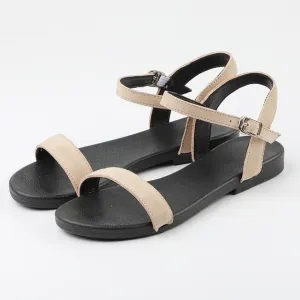 Women Flat Sandals Genuine Summer