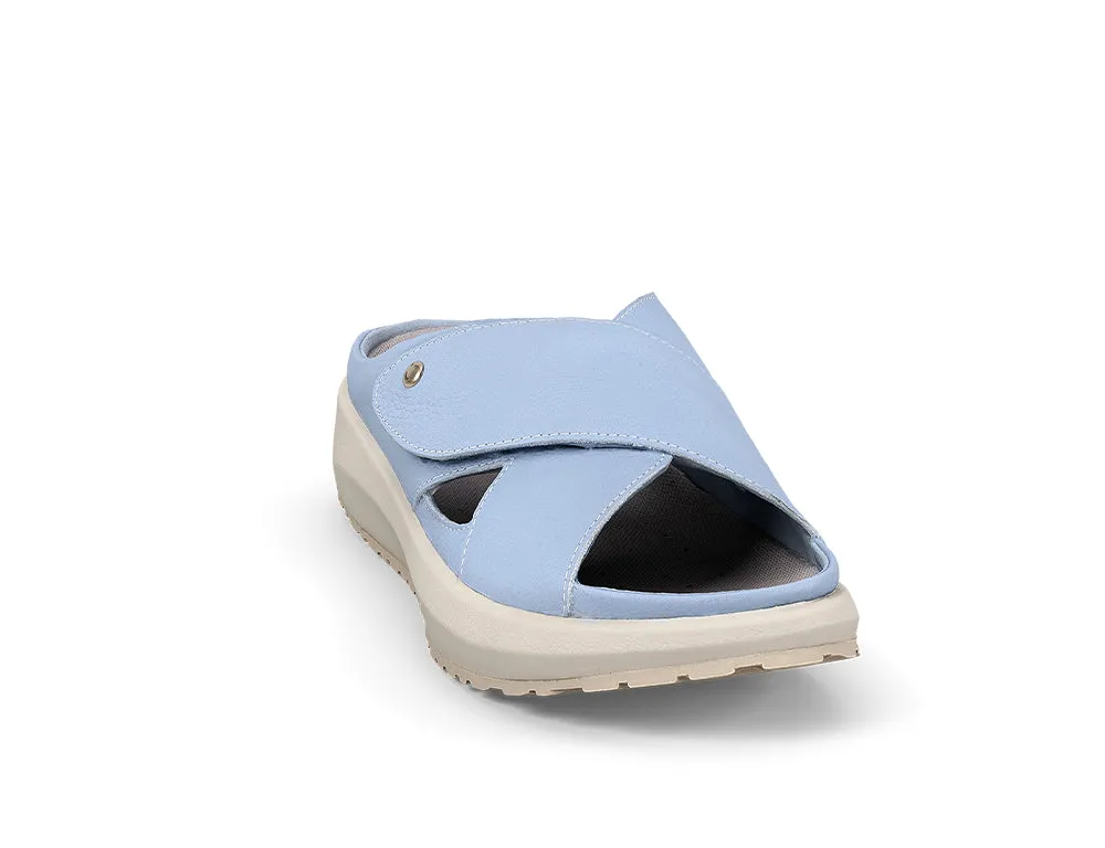 Womens Alicante Light Blue Adjustable Senso Sandals