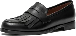 Women's Classic Flat Leather Tassel Loafer