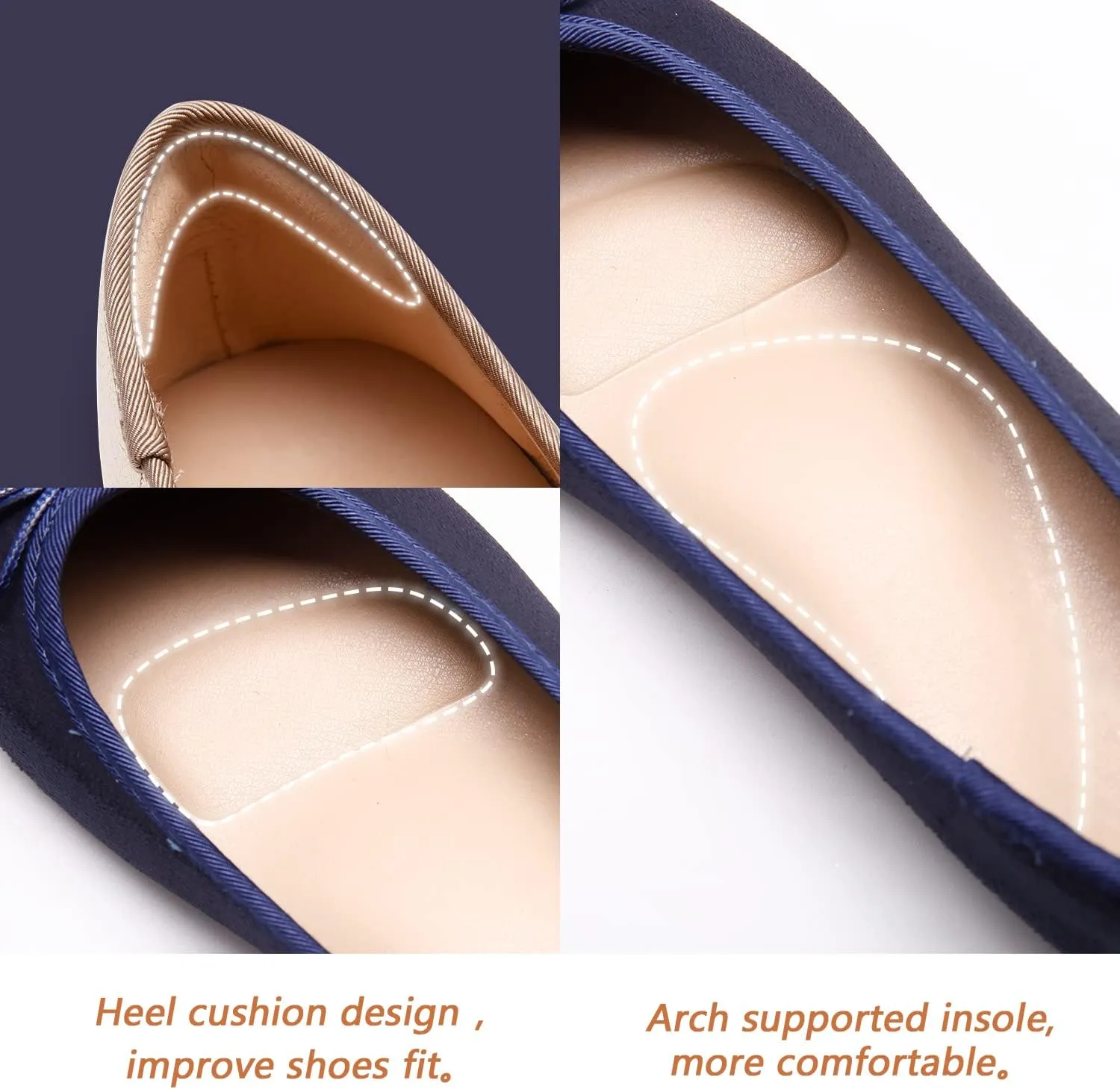 Women's Round Toe Ballet Flats Comfortable Bow Dressy Flats Shoes for Women