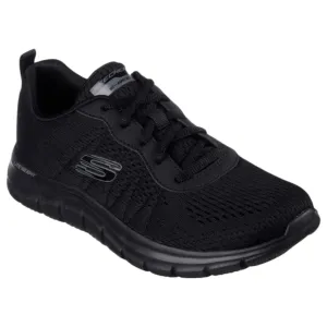 Womens Skechers Track New Staple Shoes Black