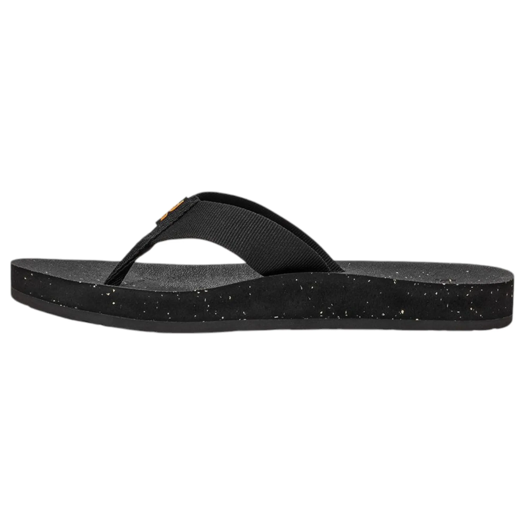 Womens Teva Reflip Thongs Black/Black