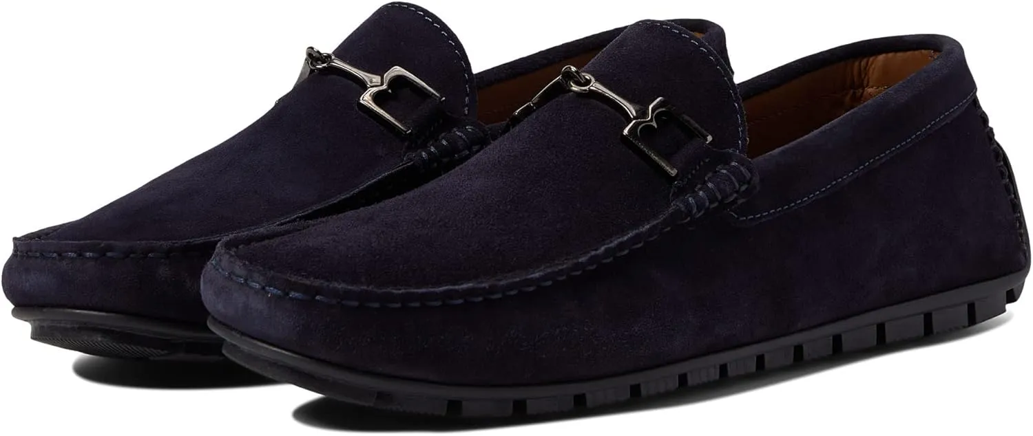 Xander Casual Driving Moccasin - Dark Grey Suede
