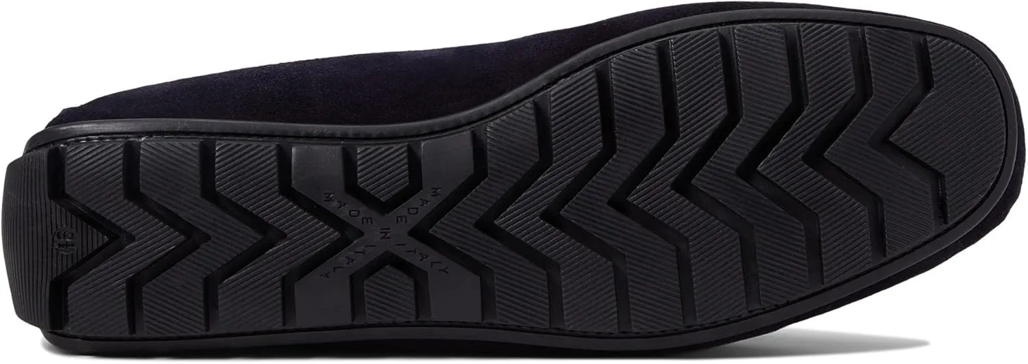 Xander Casual Driving Moccasin - Dark Grey Suede