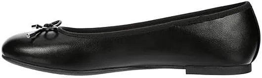 XAPPEAL Cailin - Women's Slip-On Round Toe Bow Accented Dress Ballet Flats