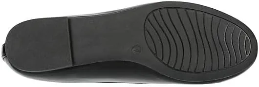 XAPPEAL Cailin - Women's Slip-On Round Toe Bow Accented Dress Ballet Flats