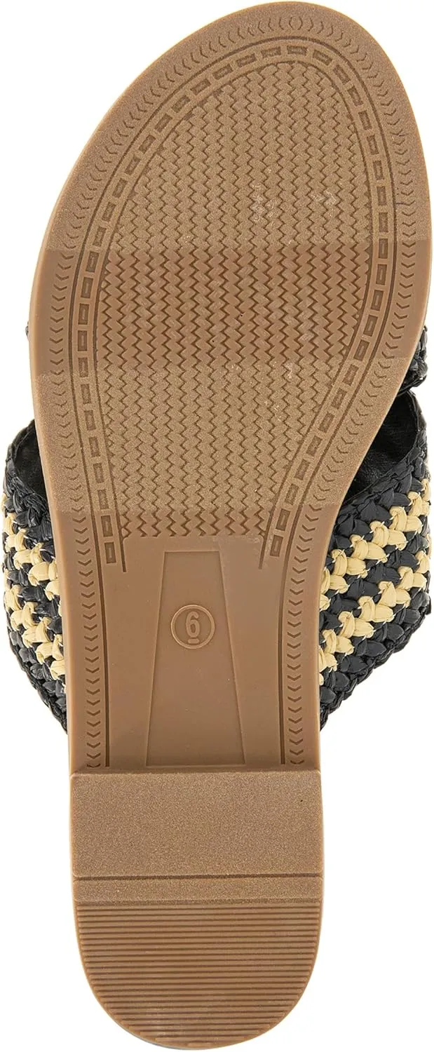 XOXO Women's Melly Flat Sandal