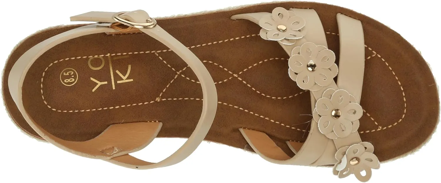 YOKI Women's Comfort Flat Sandal